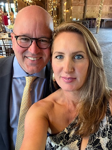 The owner of The Classic Estate Group with her husband